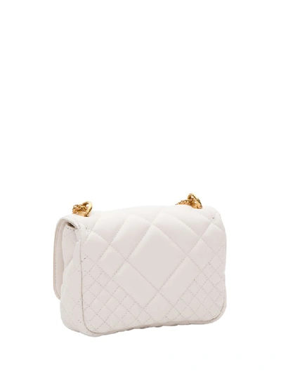 Shop Versace Icon Crossbody Bag In White