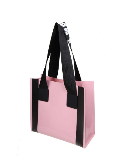 Shop Dolce & Gabbana Shopping Steet Pvc Pink