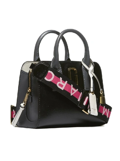 Marc jacobs logo strap little big shot best sale