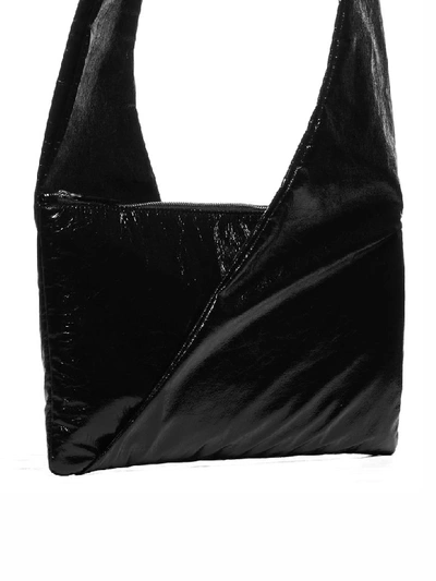 Shop Mm6 Maison Margiela Shoulder Bag In Nero