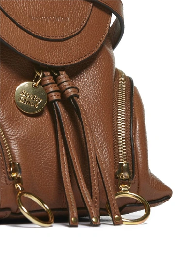 Shop See By Chloé Backpack In Cuoio