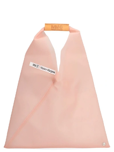 Shop Mm6 Maison Margiela Japanese Bag In Pink