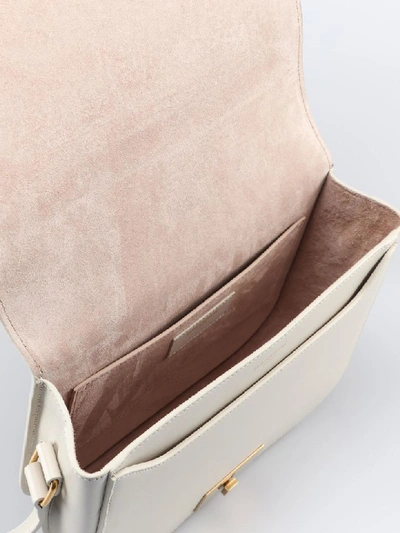 Shop Saint Laurent Betty Shoulder Bag In Cream Soft