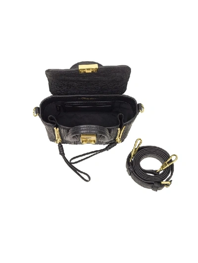 Shop 3.1 Phillip Lim Black Leather Pashli Nano Satchel Bag