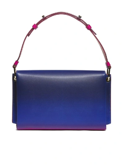 Shop Lanvin Shoulder Bag In Blu Rosa