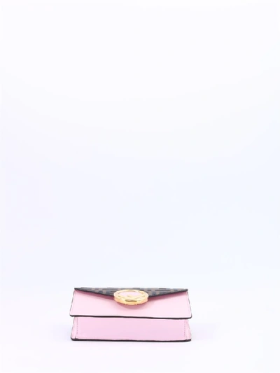 Shop Fendi Belt Bag Pink Leather Ff