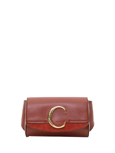 Shop Chloé New C Belt Bag In Basic