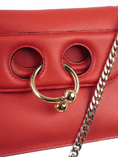 Shop Jw Anderson J.w. Anderson Mini Pierce Bag In Scarlet