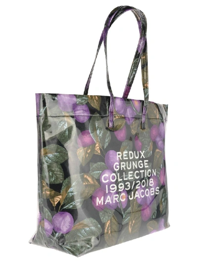 Shop Marc Jacobs Grunge Collection Fruit Tote Bag In Multicoloured Fruits Print