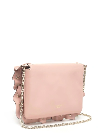 Shop Red Valentino Rock Ruffle Bag In Pink