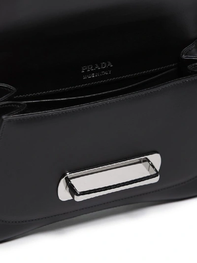 Shop Prada Sidonie Shoulder Bag In Nero