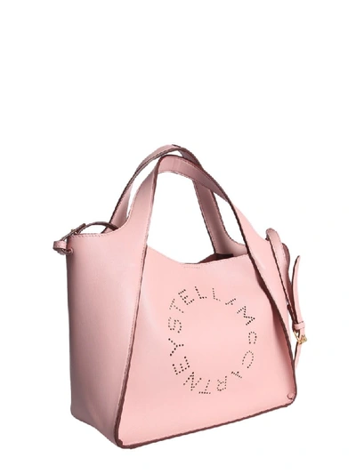 Shop Stella Mccartney Leather Shoulder Bag In Rosa