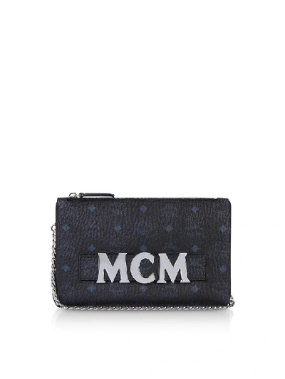 Shop Mcm Black Trilogie Stark Small/medium Backpack