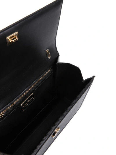 Shop Ferragamo Vara Messenger Bag In Nero