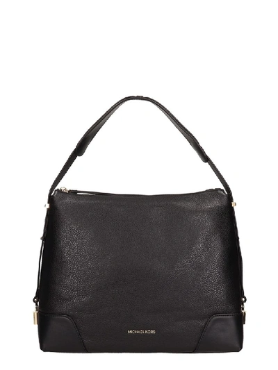Shop Michael Kors Black Leather Bag