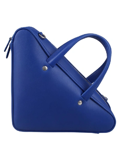 Shop Balenciaga Triangle Shoulder Bag In Bleu Roi