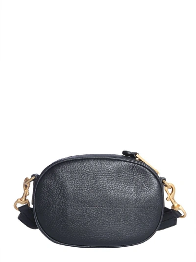 Shop Moschino Shoulder Bag With Logo Lettering In Nero