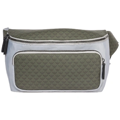 Shop Emporio Armani Men's Belt Bum Bag Hip Pouch In Green