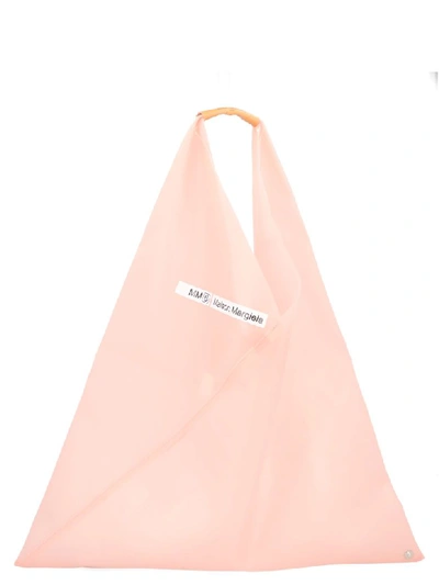 Shop Mm6 Maison Margiela Japanese Bag In Pink