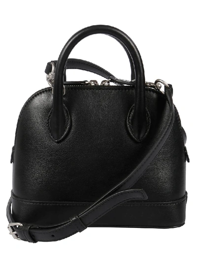 Shop Balenciaga Extra Extra Small I Love Technoville Tote In Black