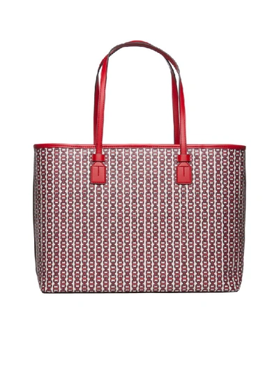 Shop Tory Burch Tote In Basic