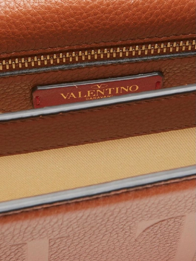 Shop Valentino Uptown Bag In Brown