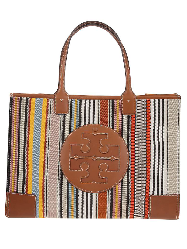 tory burch ella webbing patchwork tote