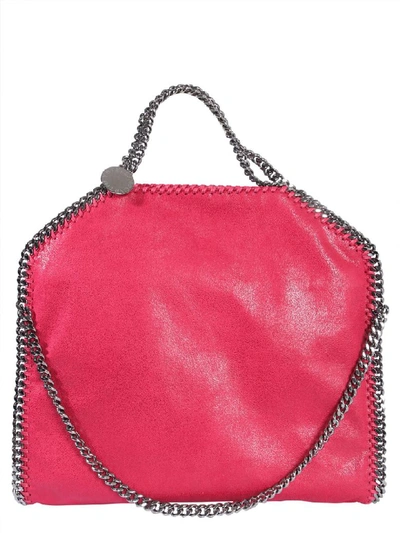 Shop Stella Mccartney Falabella Fold Over Tote Bag In Rosa