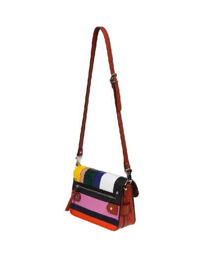 Shop Proenza Schouler Ps11 Shoulder Bag Mini Multicolored Leather