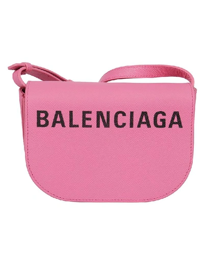 Shop Balenciaga Extra Small Day Shoulder Bag In Basic