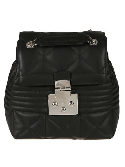 Shop Furla Fortuna Backpack In Black