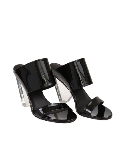 Shop Balmain Paris Sandals In Black