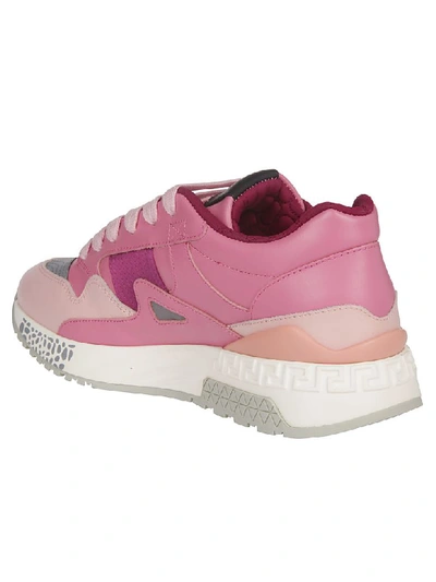 Shop Versace Classic Sneakers In Pink