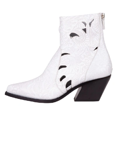 Shop Givenchy Boots In White
