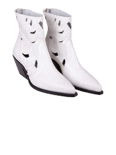 Shop Givenchy Boots In White