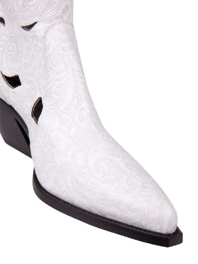 Shop Givenchy Boots In White