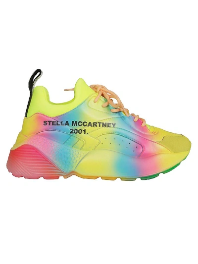 Shop Stella Mccartney Rainbow Eclypse Sneakers In Multicolor