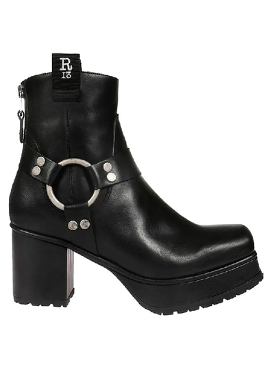 Shop R13 Embellished Boots In Black