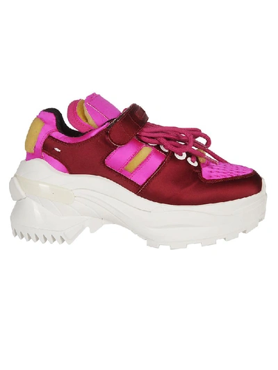 Shop Maison Margiela Retro Fit Sneakers In Fucsia