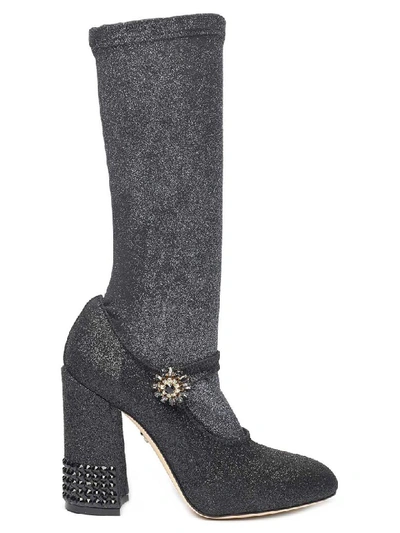 Shop Dolce & Gabbana Shoes In Grey