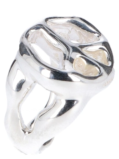 Shop Ambush Peace Ring In Silver