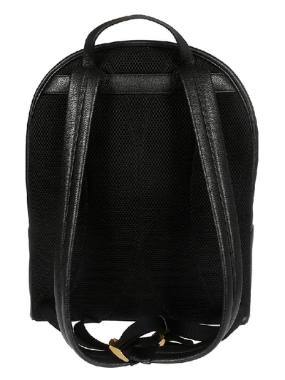 Shop Gucci Logo Print Backpack In Basic