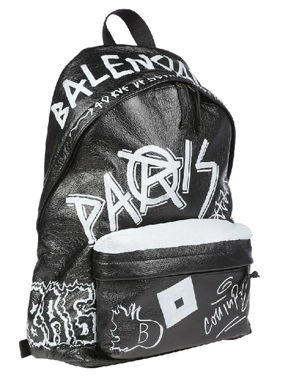 Shop Balenciaga Backpack In Basic