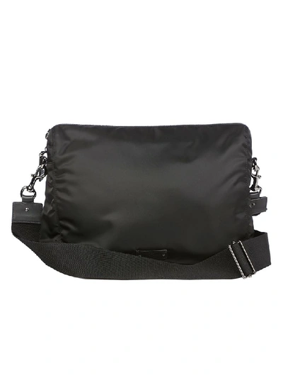 Shop Valentino Messenger Bag In Black