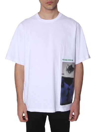 Shop Dsquared2 Collaboration With Mert & Marcus 1994 T-shirt In Bianco