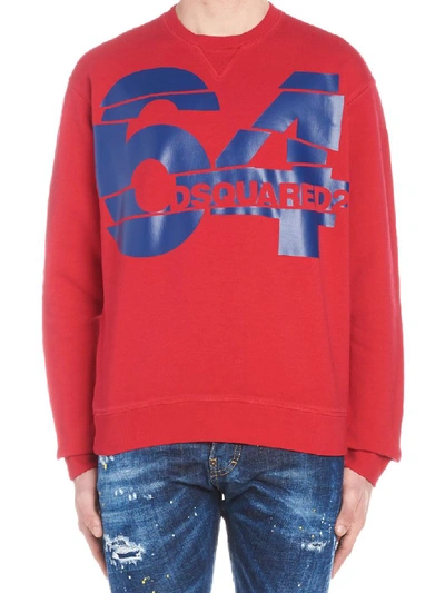 Shop Dsquared2 Sweatshirt In Red