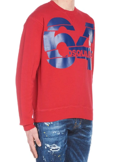 Shop Dsquared2 Sweatshirt In Red