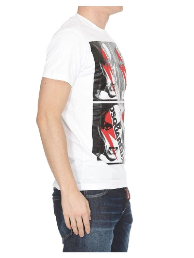 Shop Dsquared2 T-shirt In White