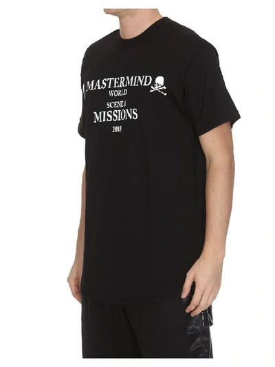 Shop Mastermind Japan Mastermind World T-shirt In Black