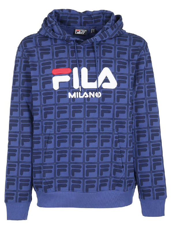 fila embroidered hoodie